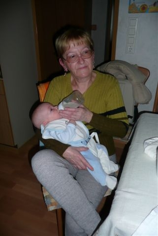 Besuch bei Oma und Opa