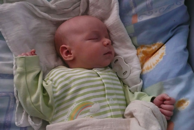 Florian ist 1 Monat alt