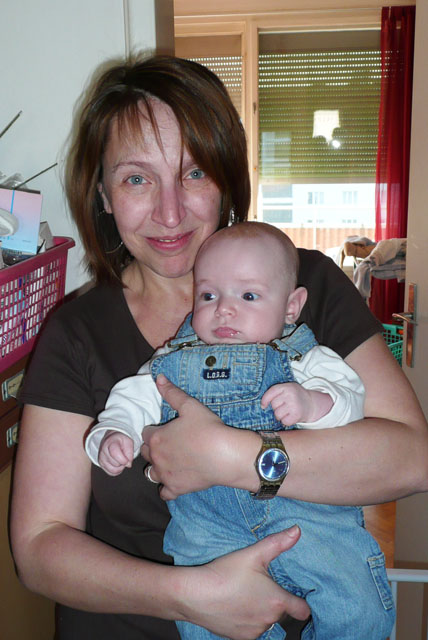 Florian in seinen ersten Jeans