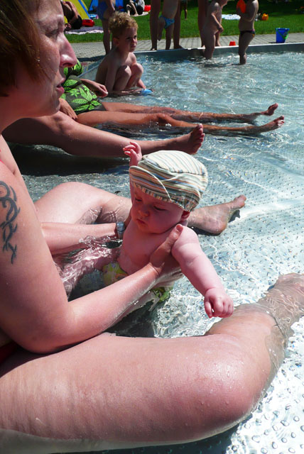 Florian im Freibad Stockerau
